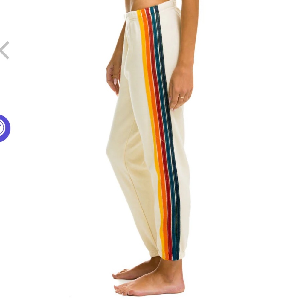 AVIATOR NATION 5 STRIPE SWEATPANTS